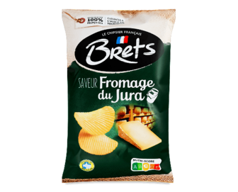 Чипси Bret's картопляні зі смаком сиру жура, 125г