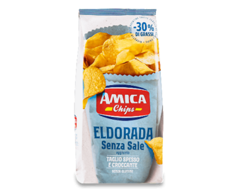 Чипси Amica картопляні без додавання солі, 100г