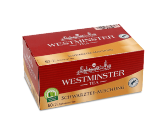 Чай чорний Westminster, 50*1,75г