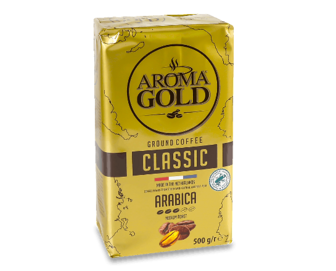 Кава мелена Aroma Gold Classic, 500г