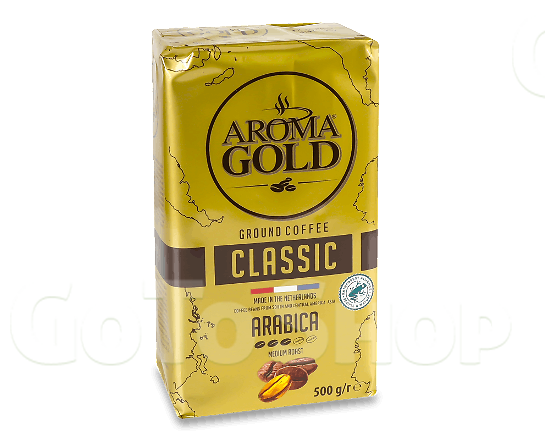 Кава мелена Aroma Gold Classic, 500г