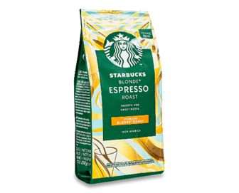 Кава зернова Starbucks EspresRoast Blonde натуральна смажена, 200г