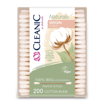 Палички ватні Cleanic Naturals Organic косметичні 200шт
