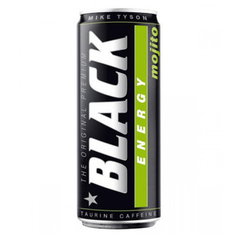 Напій енергетичний Black Energy Mojito 0,25л залізна банка