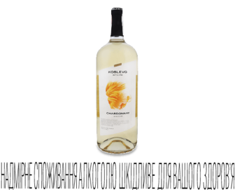 Вино «Коблево» «Шардоне» сортове біле сухе, 1,5л