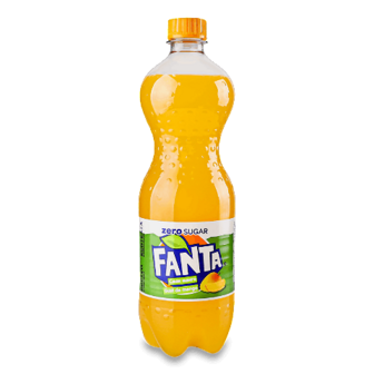 Напій соковмісний Fanta Zero Sugar Манго сильногазований 750мл