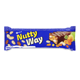 Батончик-мюслі Vale Nutty Way з фруктами глазурований 40г