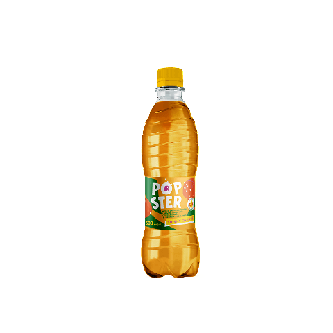 Напій соковмісний сильногазований Popster Sunny Orange 500мл