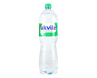 Вода мінеральна Akvile середньогазована, 1,5л