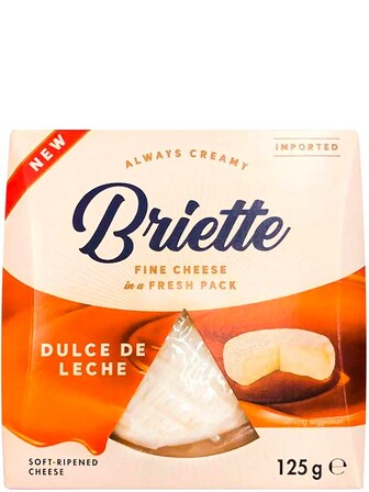 Сир Бріетте Дольче де Лече / Briette Dulce de Leche, Kaserei, 60%, 125г