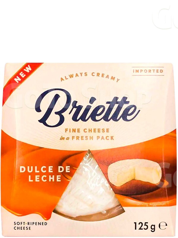 Сир Бріетте Дольче де Лече / Briette Dulce de Leche, Kaserei, 60%, 125г