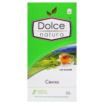 Чай зелений Dolce Natura Сенча китайський 25*2г