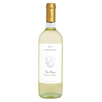 Вино Casa Massimo Bianco біле напівсолодке 10,5% 0,75л
