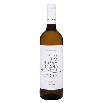 Вино Correcto Chardonnay біле сухе 12% 0,75л