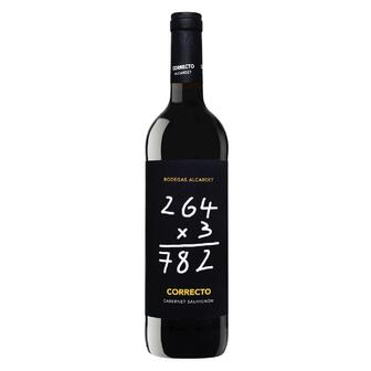 Вино Correcto Cambernet Sauvignon червоне сухе 13% 0,75л