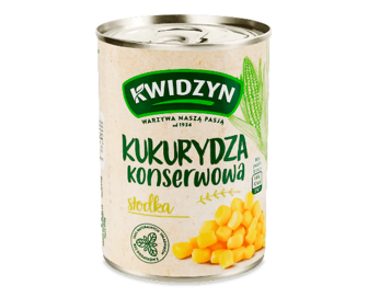 Кукурудза цукрова Kwidzyn консервована, 400г