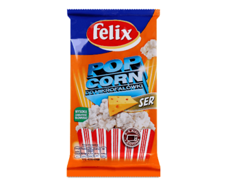 Кукурудза Felix для попкорну зі смаком сиру, 90г