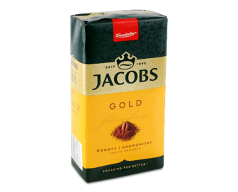 Кава мелена Jacobs Gold натуральна смажена, 250г