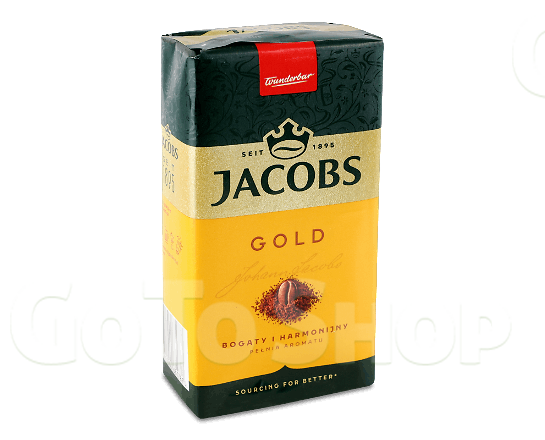 Кава мелена Jacobs Gold натуральна смажена, 250г