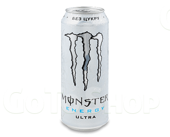 Напій енергетичний Monster Energy Ultra безалкогольний з/б, 0,5л