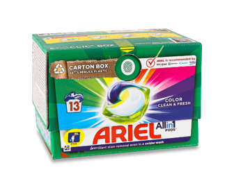 Капсули для прання Ariel PODS All-in-1 Color, 13*19,3г