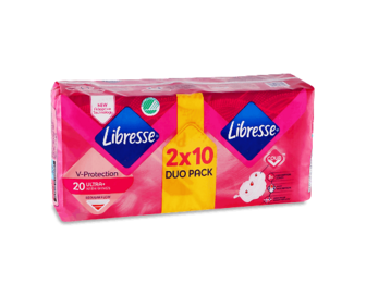 Прокладки гігієнічні Libresse Ultra Normal soft, 20шт/уп