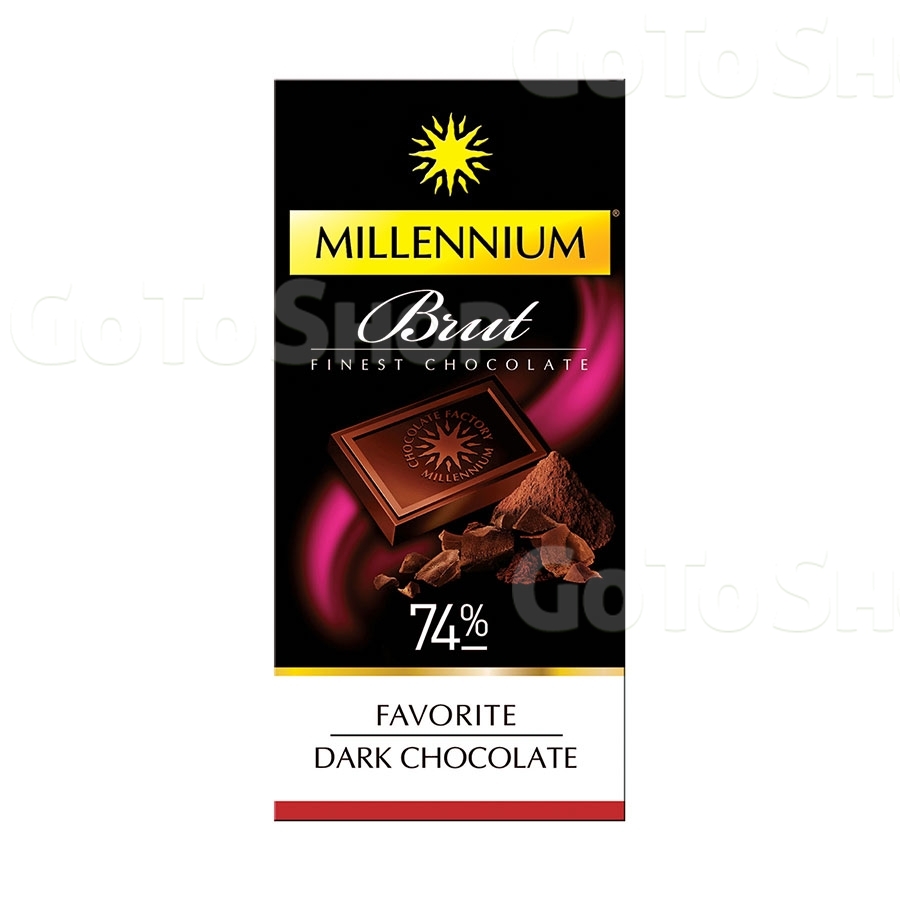 Шоколад 100г Millennium Favorite Brut чорний 
