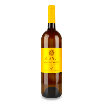 Вино Gurji «Алазанська долина» біле напівсолодке 0,75л