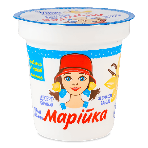 Десерт сирковий «Марійка» ваніль 5% 150г