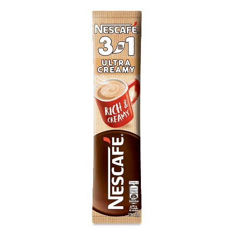 Напій кавовий Nescafe Ultra Creamy Mix 3 в 1 розчинний 13г