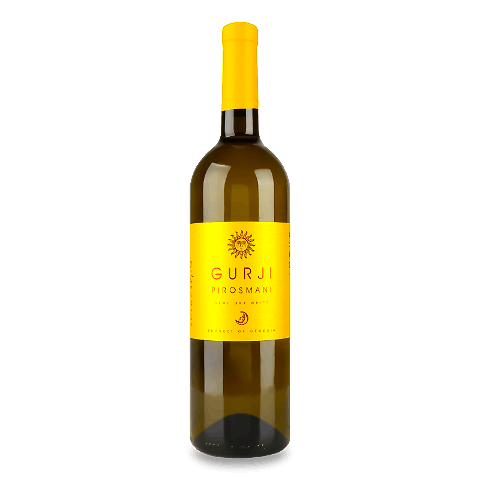 Вино Gurji «Піросмані» біле напівсухе 0,75л