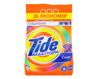 Порошок для прання Tide Color Аква-Пудра автомат, 4,05кг