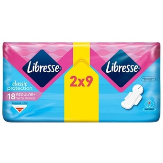 Прокладки гігієнічні Libresse Classic protection regular 20шт