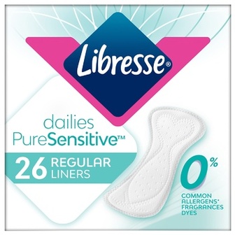 Прокладки щоденні Libresse Pure Sensitive Normal 26шт