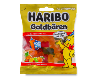 Цукерки Haribo «Золотий ведмедик» 100г