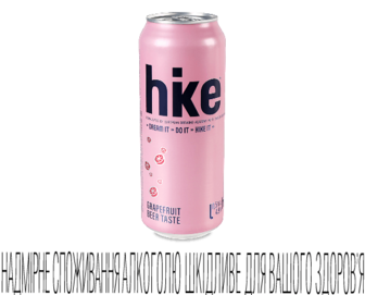 Пиво Hike Grapefruit з/б 0,5л