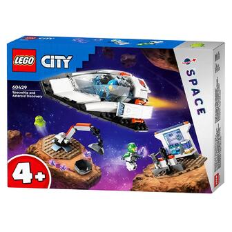 Конструктор LEGO Сіті 60429 Космічний корабель і дослідження астероїда