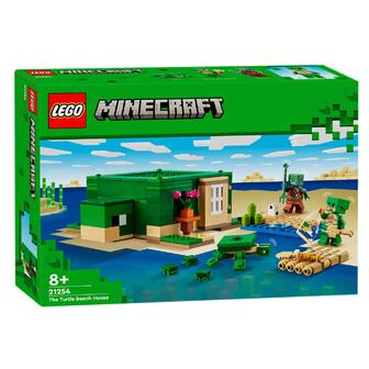 Конструктор LEGO Майнкрафт 21254 Пляжний будинок у формі черепахи