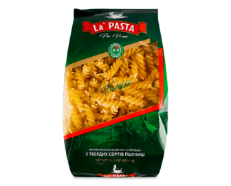 Вироби макаронні La Pasta спіраль, 400г