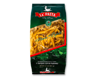 Вироби макаронні La Pasta перо, 400г