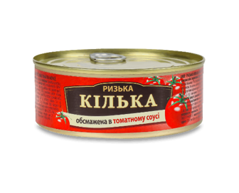 Кілька Brivais Vilnis ризька обсмажена в томатному соусі, ключ, 240г