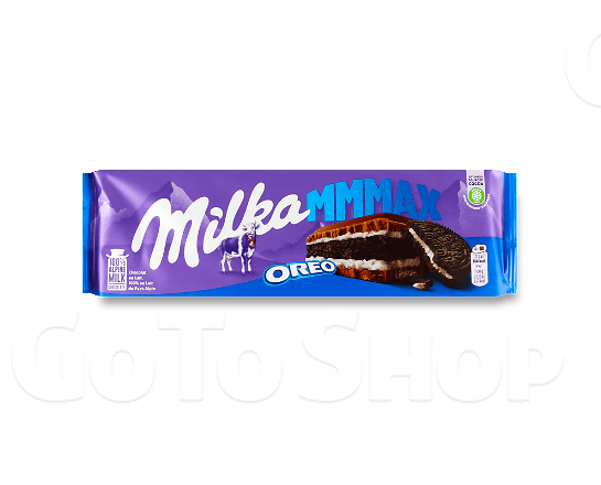 Шоколад Milka зі шматочками печива Oreo, 300г