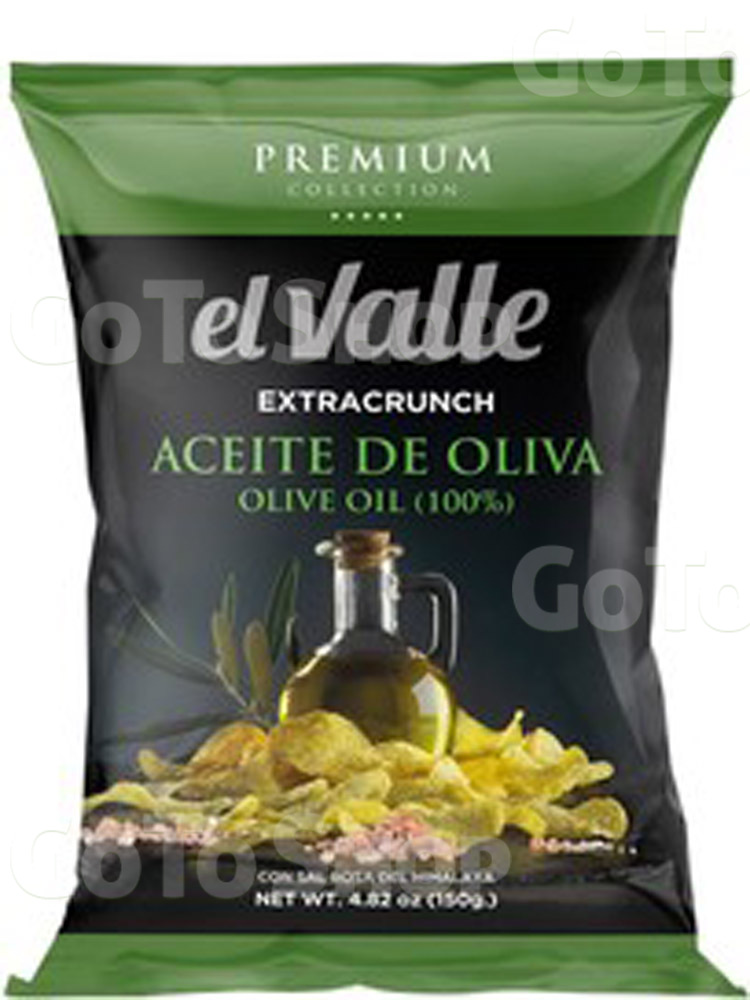 Чіпси картопляні El Valle Aceite de Oliva 150г