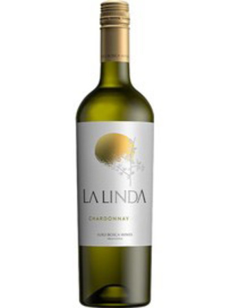 Вино La Linda Chardonnay біле сухе 0.75л