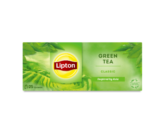 Чай зелений Lipton Classic, 25*1,3г