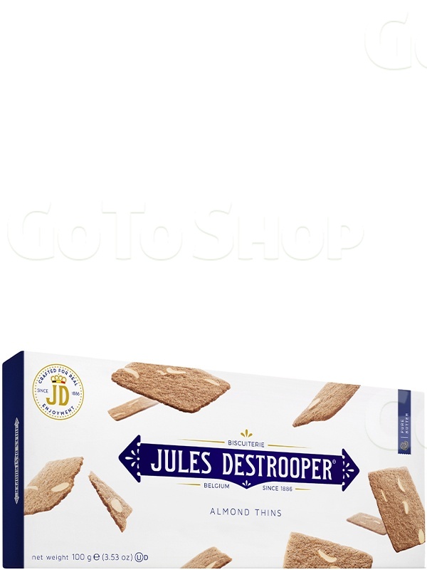 Печиво з мигдалем Almond Thins, Jules Destrooper, 100г
