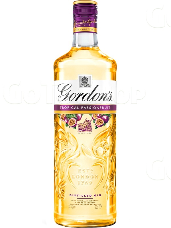 Напій на основі джину Гордонс, Тропікал Пешнфрут / Gordon&#039;s, Tropical Passionfruit, 37.5%, 0.7л