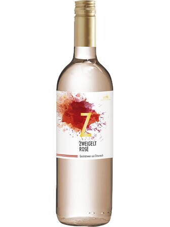 Вино Цвайгельт Розе, Шлосс Раггендорф / Zweigelt Rose, Schloss Raggendorf, рожеве сухе 0.75л