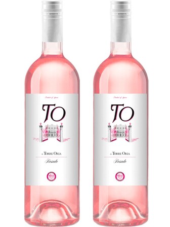 Набір вина ТО Розе / TO Rose, Torre Oria, рожеве сухе 2*0.75л