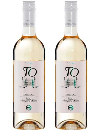 Набір вина ТО Віура-Совіньйон Блан / TO Viura-Sauvignon Blanc, Torre Oria, біле сухе 2*0.75л